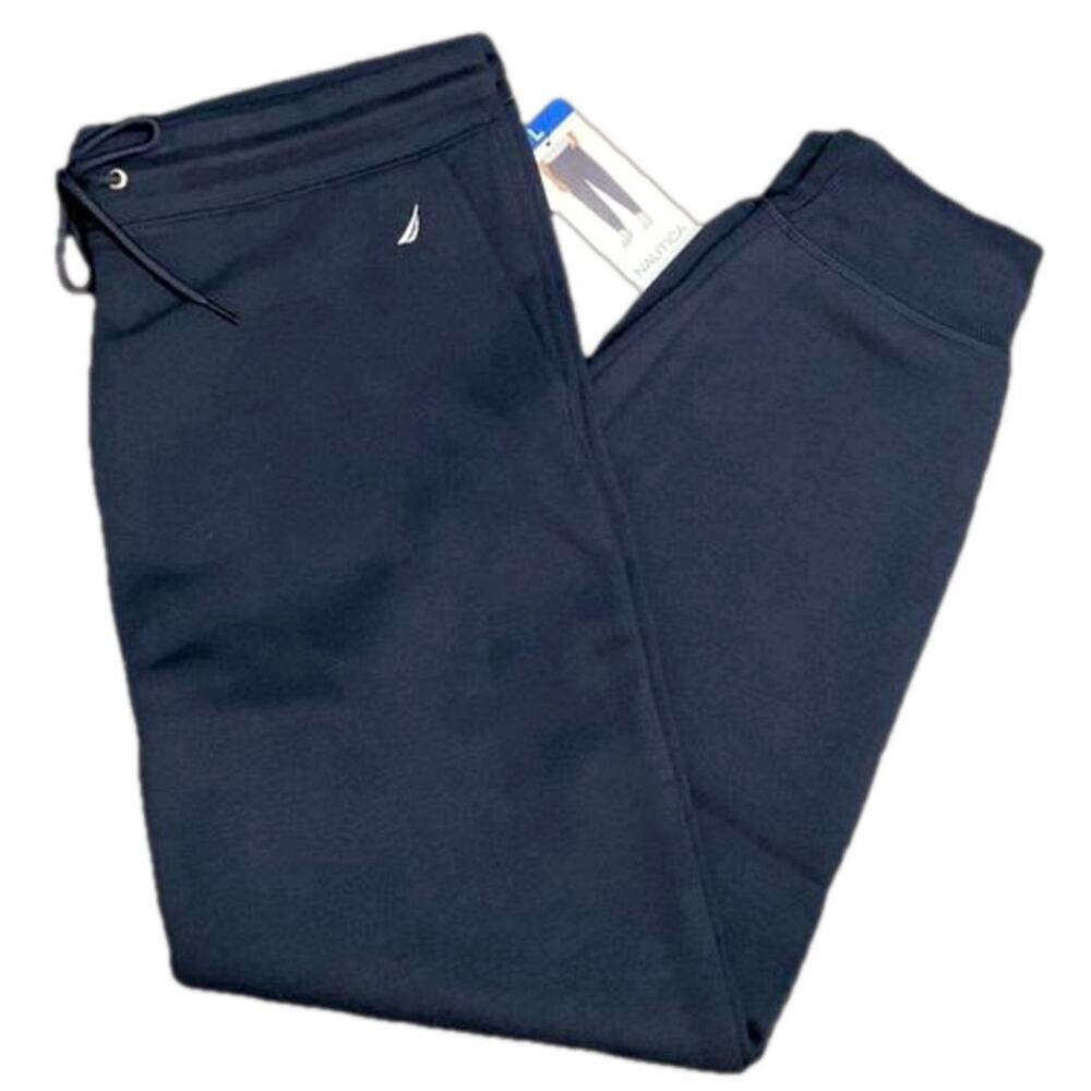 Nautica Women's Jogger's Sweatpants Blue Size Large NWT